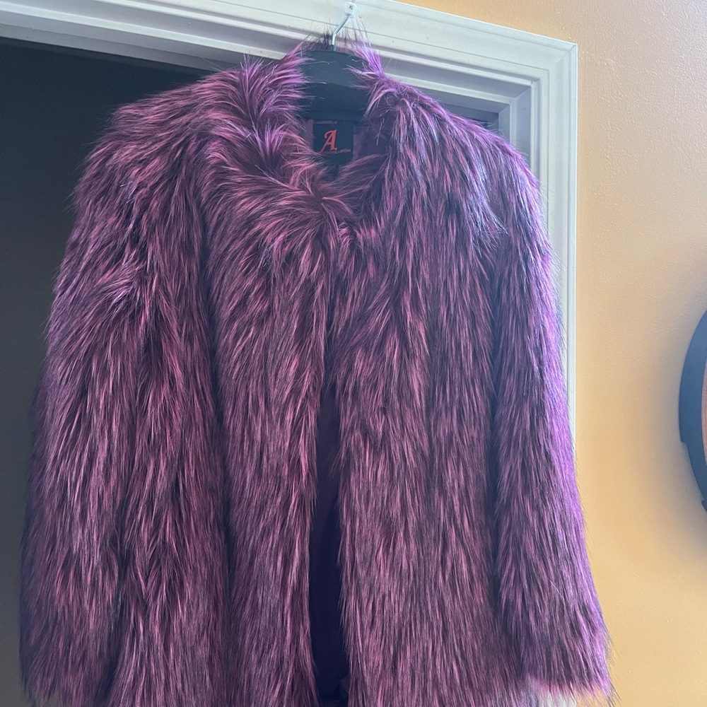 Adreinne Landau Faux Fur Purple